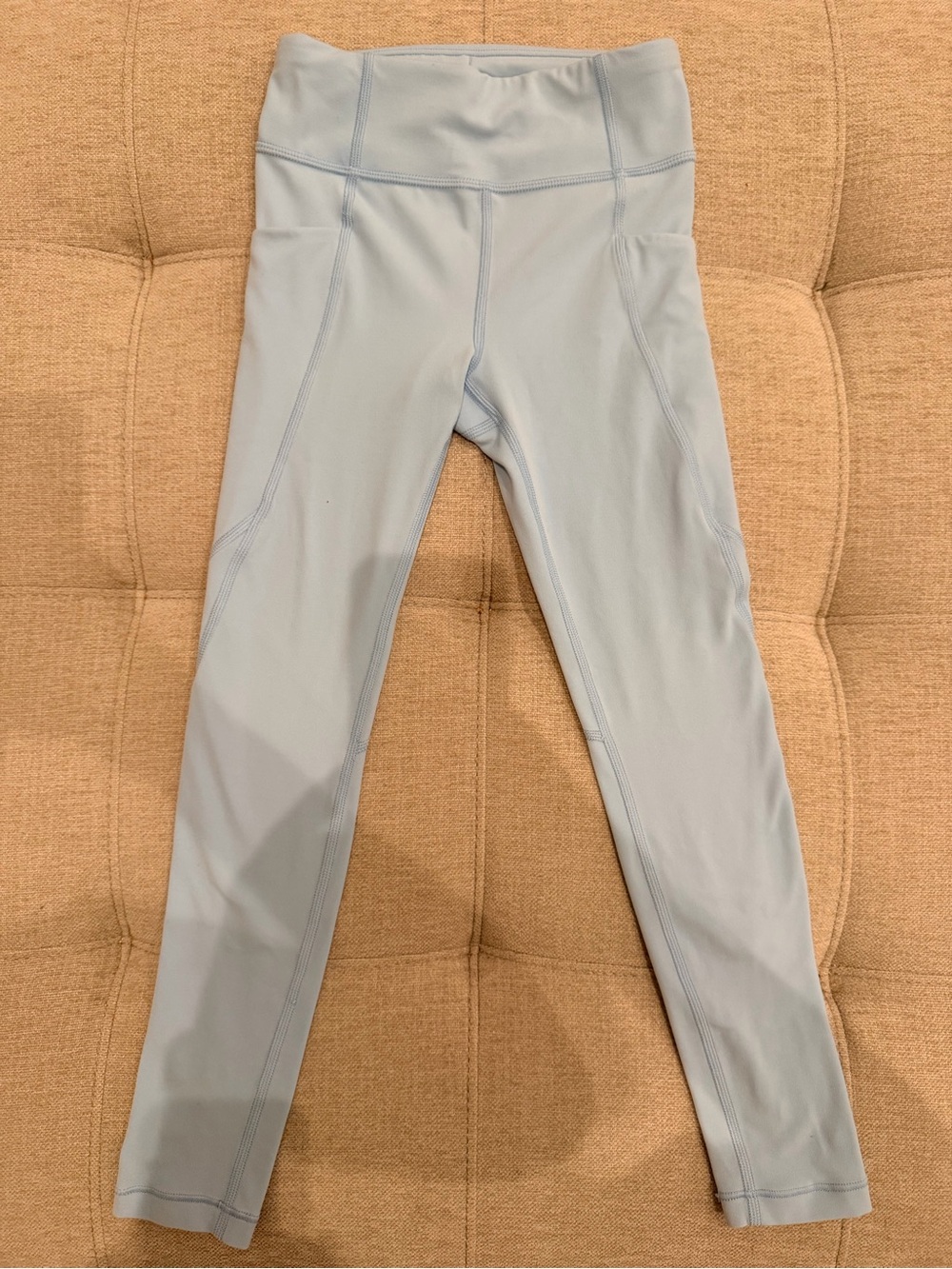 Athleta Light Blue Girls' Active Leggings